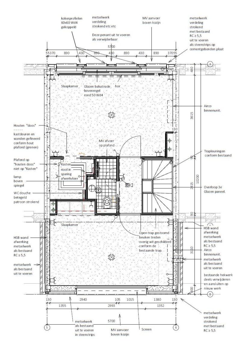 Architectonisch Ontwerp Opbouw IJburg, Amsterdam, Plattegrond