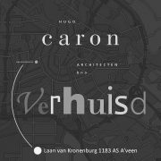 Hugo Caron Architecten is verhuisd, zwart-wit